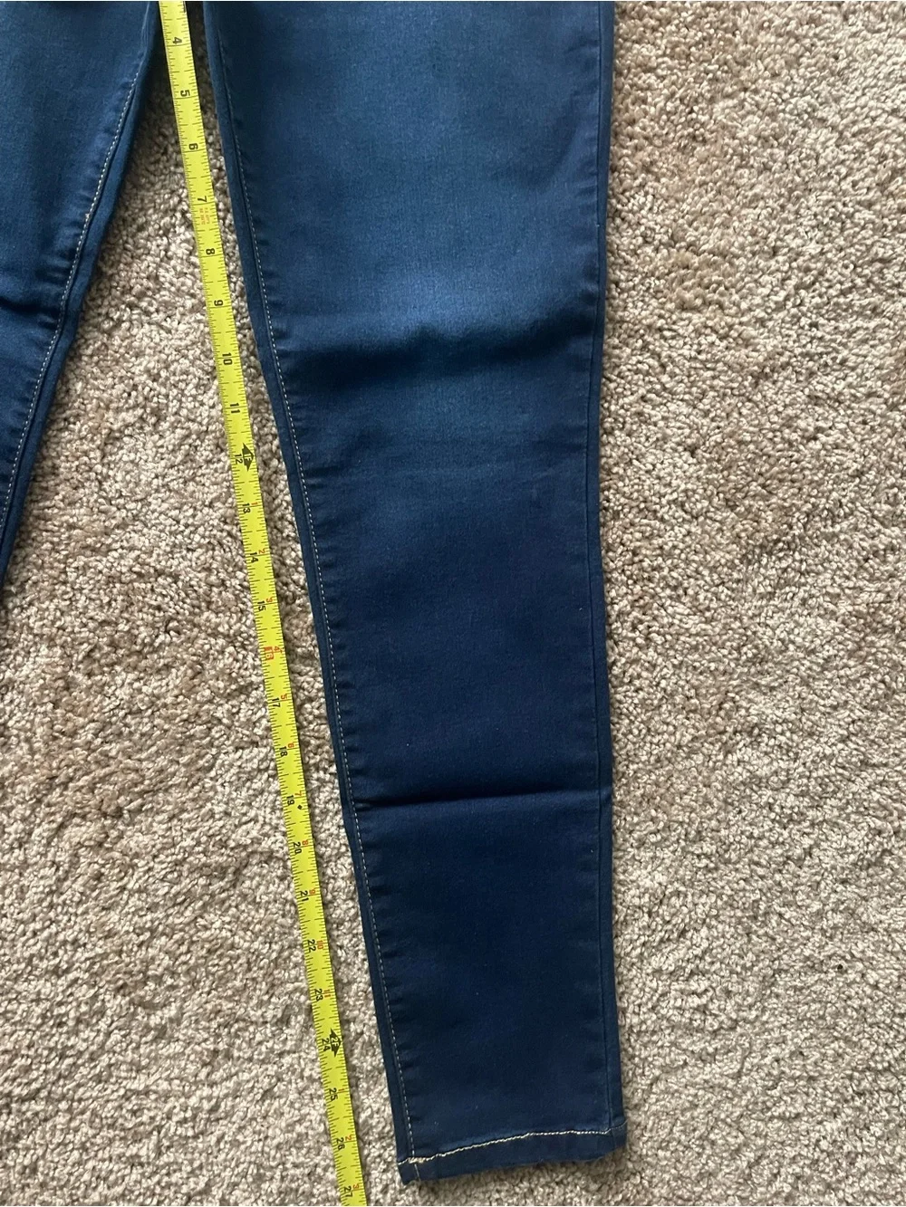 NWT BBJ Boom Boom Jeans High Rise Skinny Ankle Dark Wash Size 11